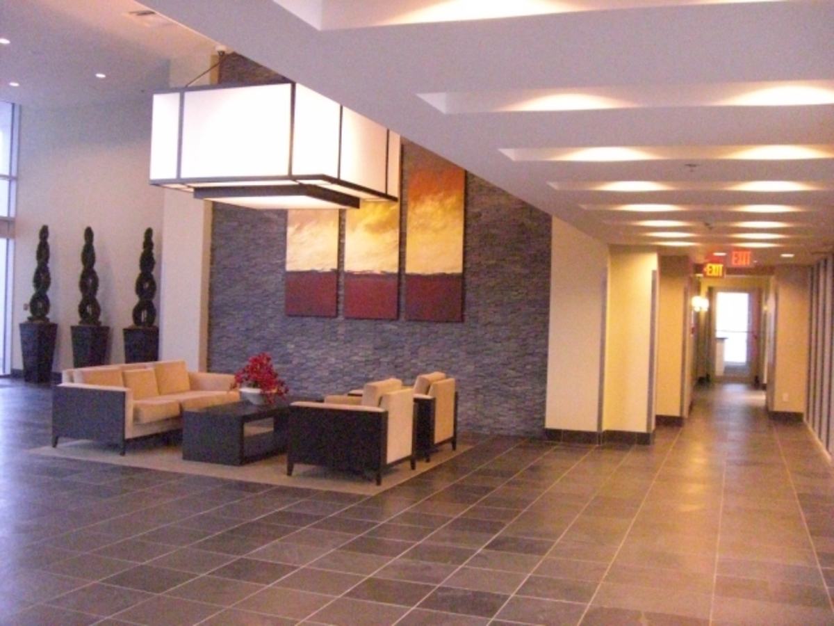 Main Hall at 1002 - 2979 Glen Dr, Coquitlam Center, Coquitlam
